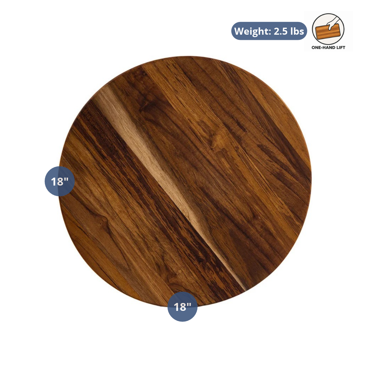 Essential Round Cutting Board (L) 410