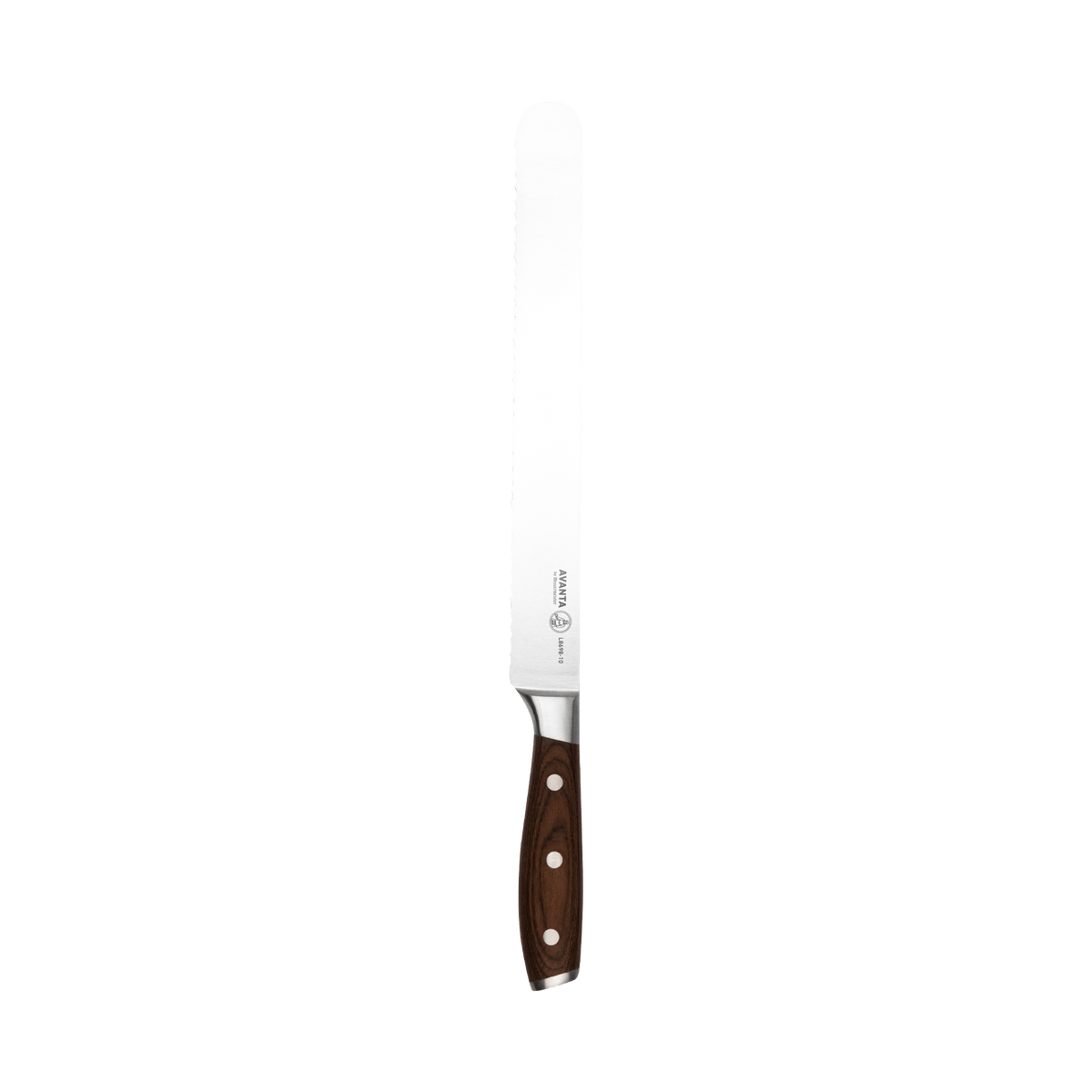 Avanta Pakkawood Scalloped Slicer - 10"