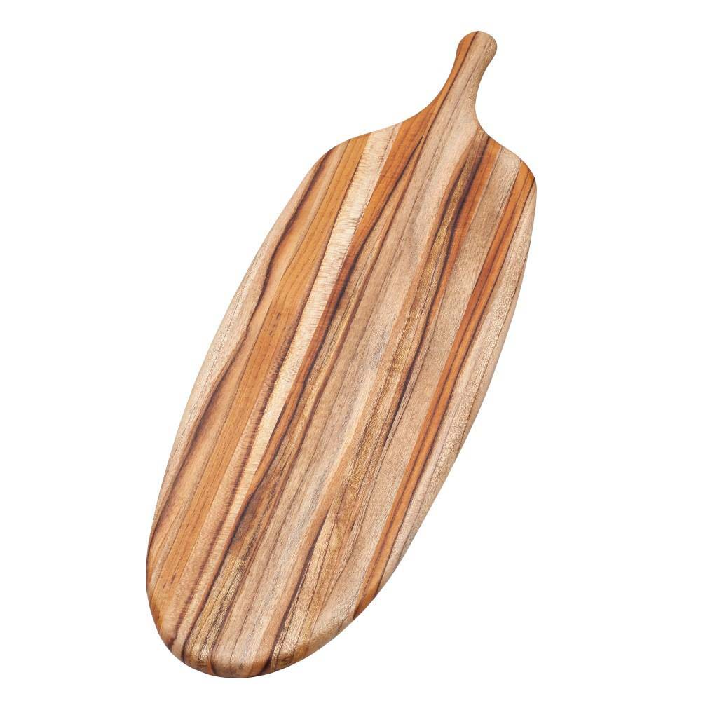 Teakhaus Large Canoe Paddle Cutting Board