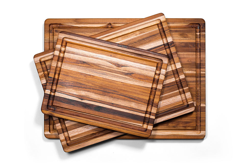 Professional Carving Board 2 in 1 Set – TEAKHAUS