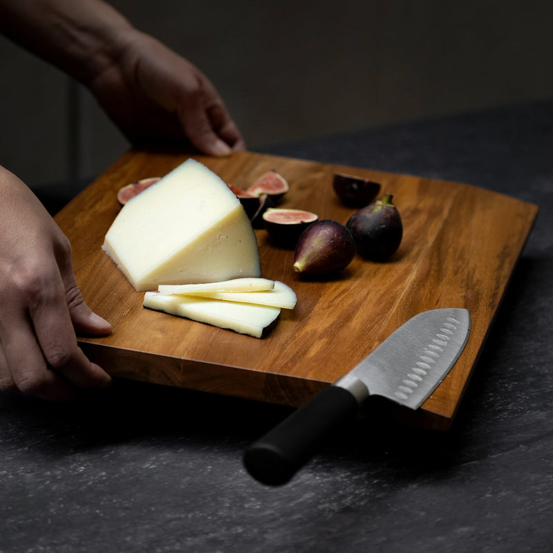 Knife Holder Teak Cutting & Serving Board