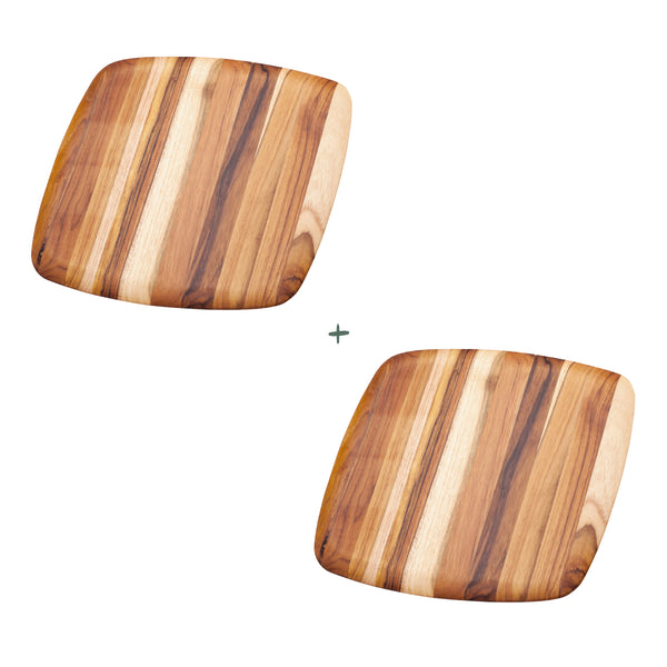 Rounded Edges Cutting/Serving Board Pair (L) 206