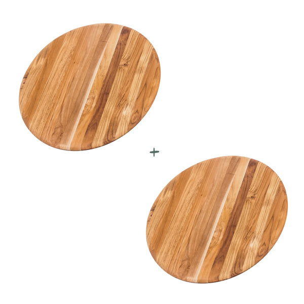 Rounded Edges Round Cutting Board Pair (L) 208