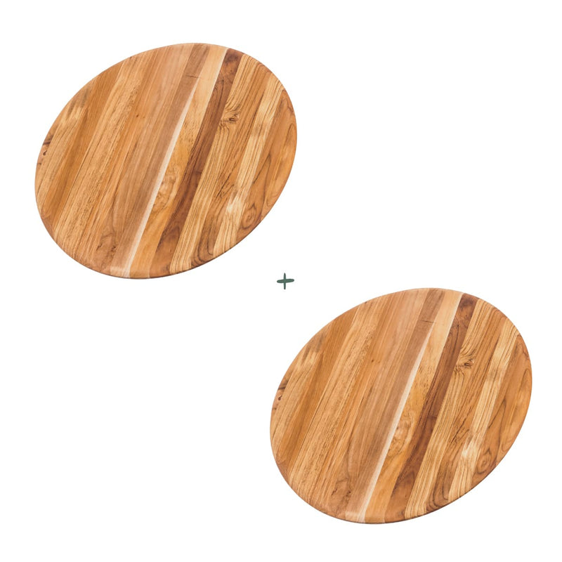 Rounded Edges Round Cutting Board Pair (L) 208