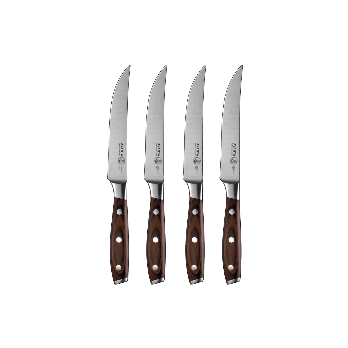 Avanta Pakkawood Steak Knife Set - 4 Piece