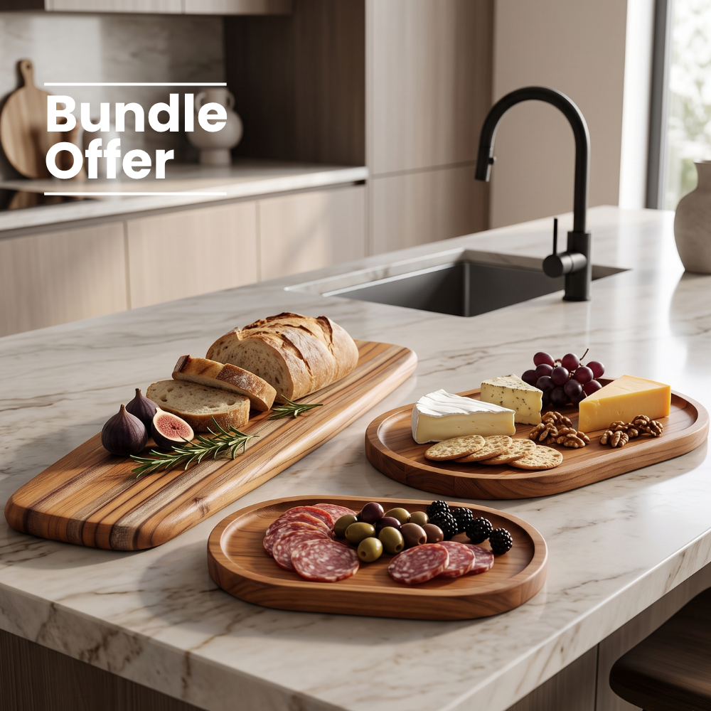 Rounded Edges Long Serving Board 205