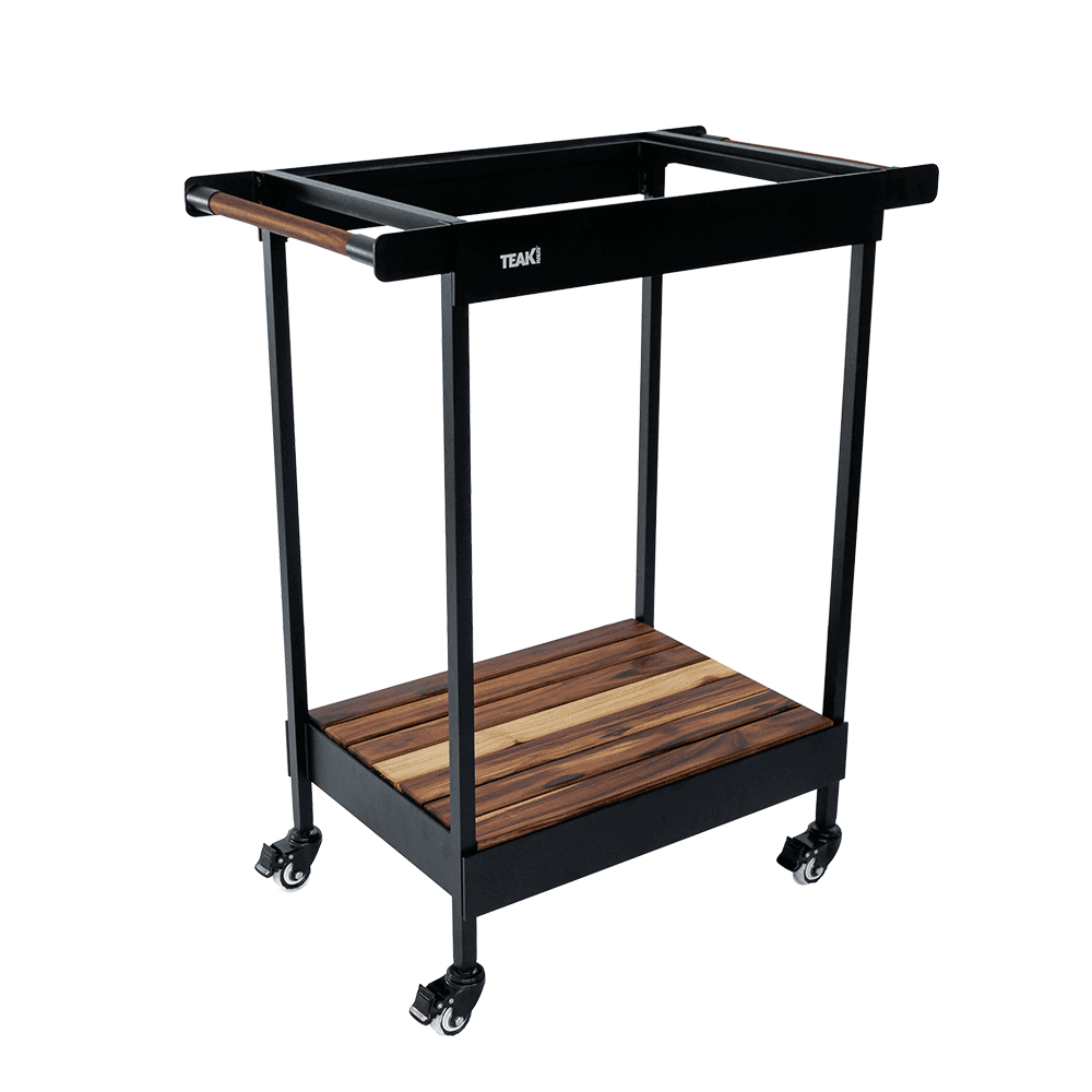 Rover Block Cart (S) — Compact Teak Kitchen Station 1601