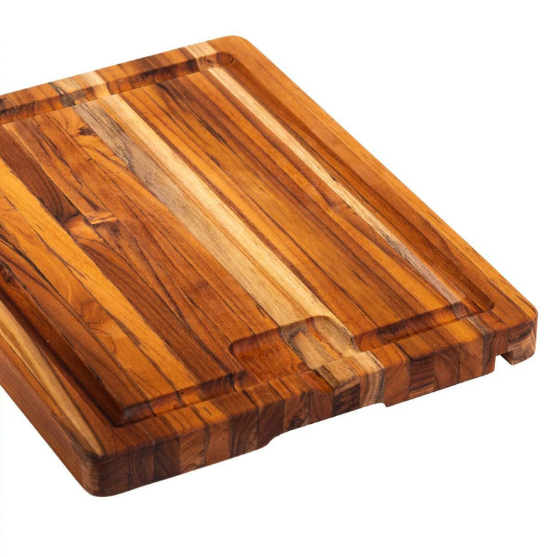 5five Simply Smart cutting board with edge support, kitchen board, bamboo,  45