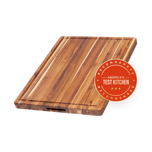 Edge Grain Rectangle Hand Grip and Juice Canal