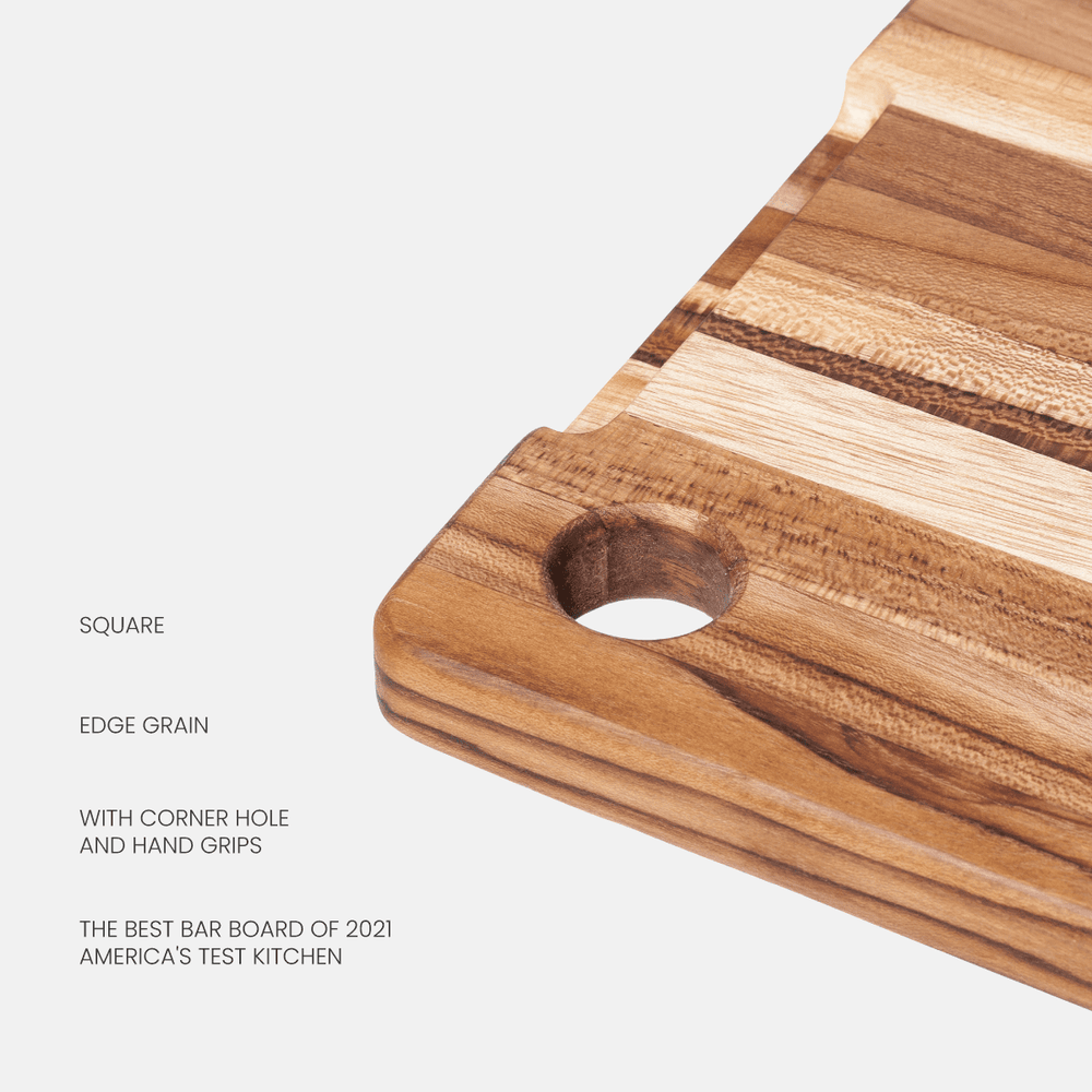Bar Board set of 4 (S) 513 | FSC-Certified Teak wood
