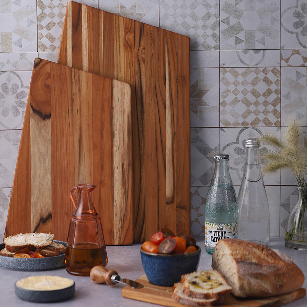 Geo Trapeze Cutting & Serving Board (L) 1222