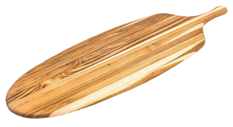 Teak Cutting Board (Large Paddle) – Hudson Pecan Company