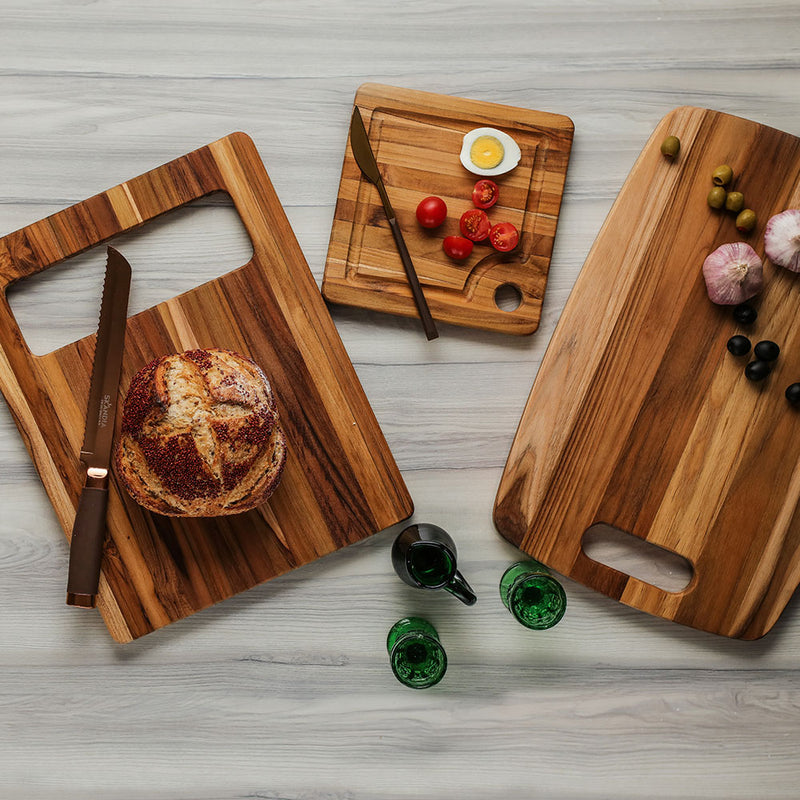 1 x 12 x 16 w/ juice tray - Traditional Cutting Boards