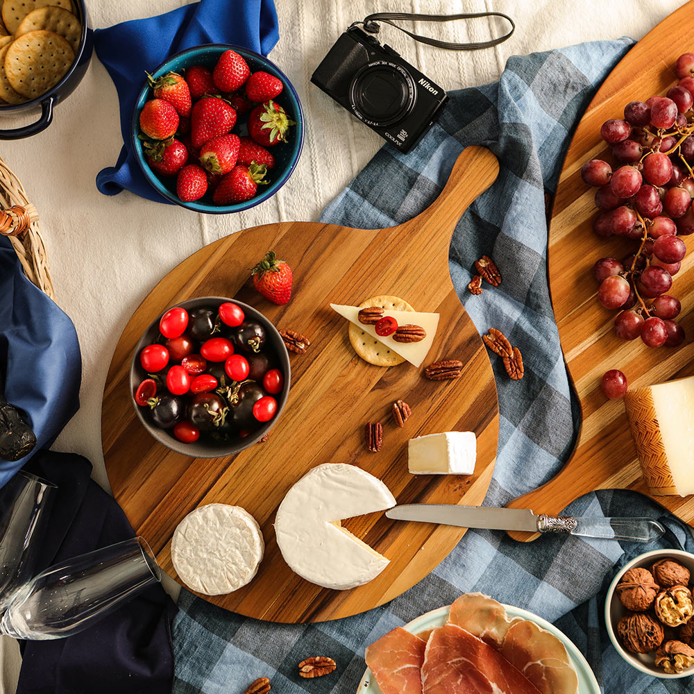 Atlas Pizza Teak Serving Board (S) 909 | TeakHaus
