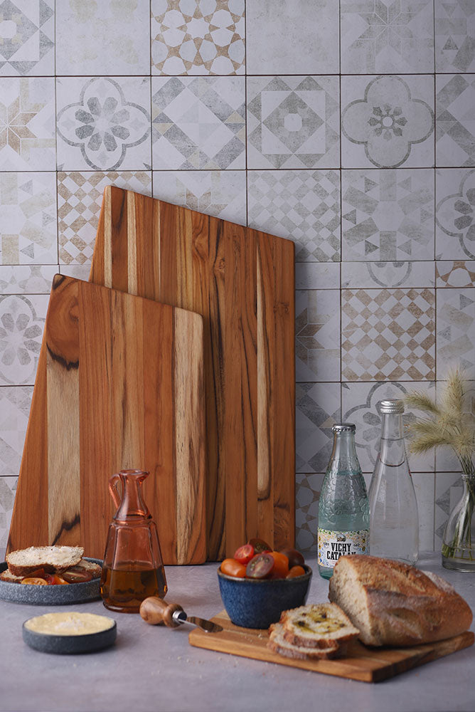 Geo Trapeze Cutting & Serving Board (L) 1222